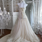 Sweetheart Beige Tulle Prom Party Dress Evening Dress Birthday Dress  fg8648
