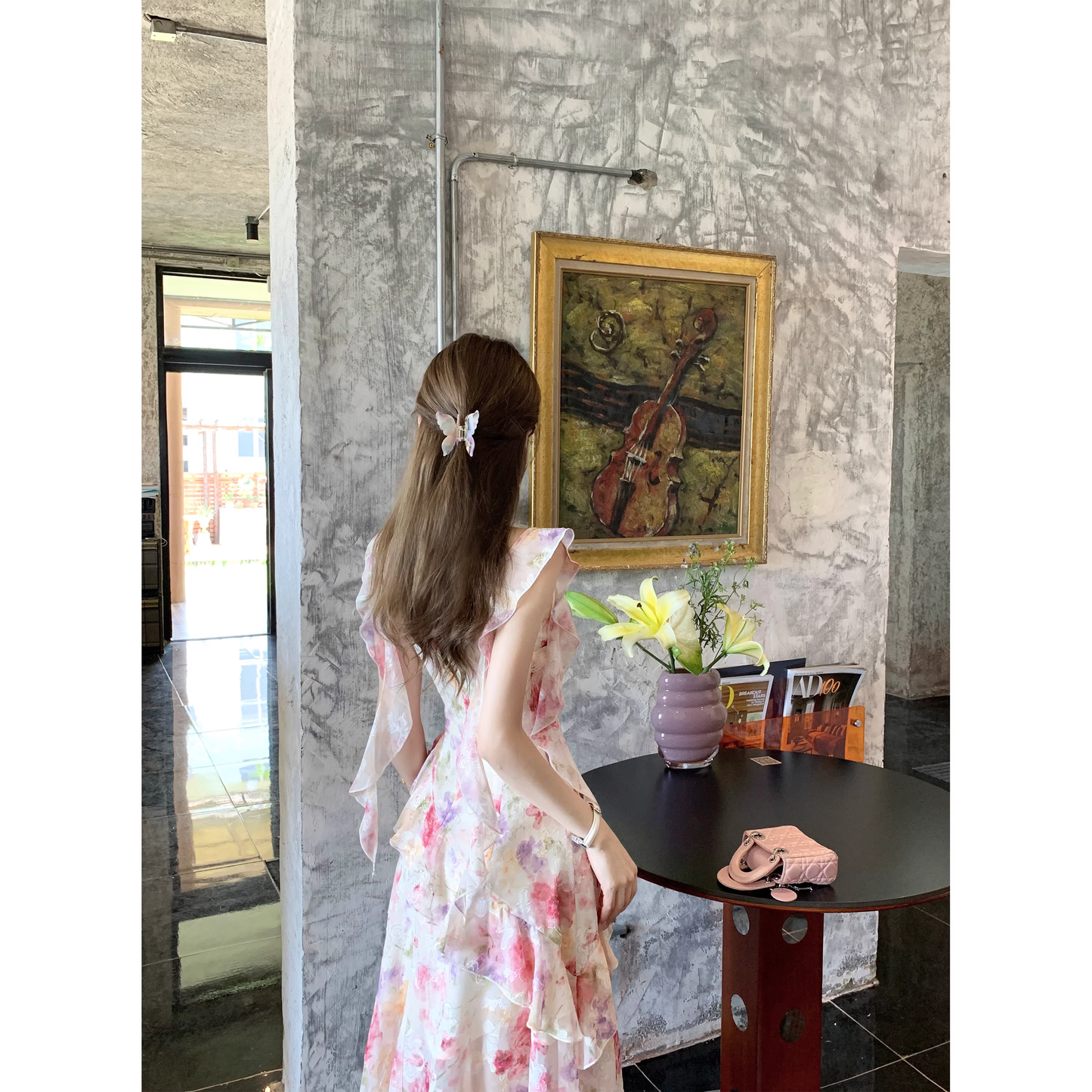 Buntes Meerjungfrau-Partykleid mit Pailletten und langen Abschlusskleidern fg8362