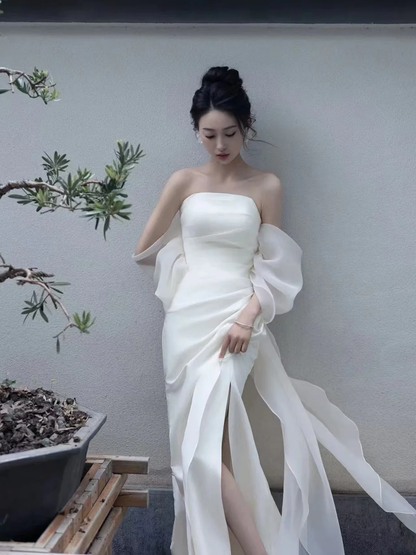 Robe de soirée longue sirène colorée à paillettes, tenue de remise de diplôme fg8362