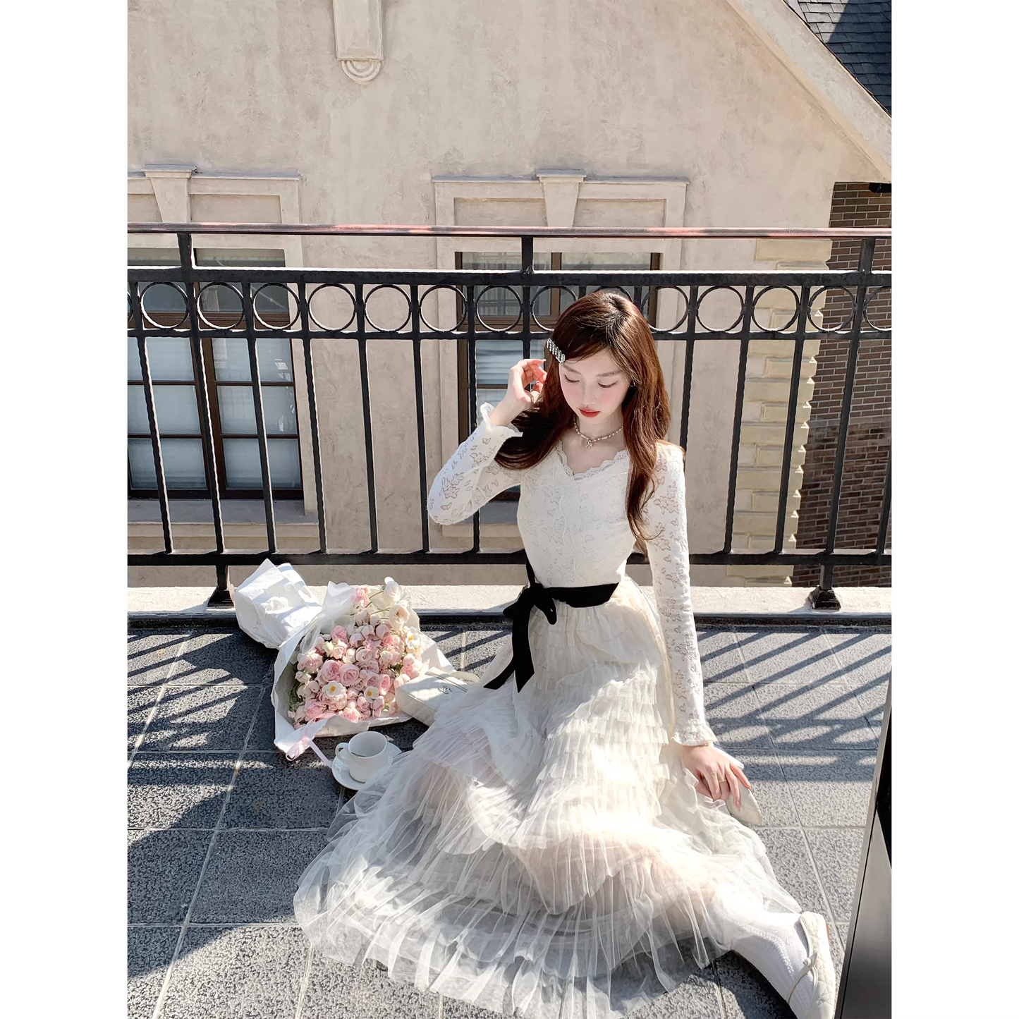 Buntes Meerjungfrau-Partykleid mit Pailletten und langen Abschlusskleidern fg8362