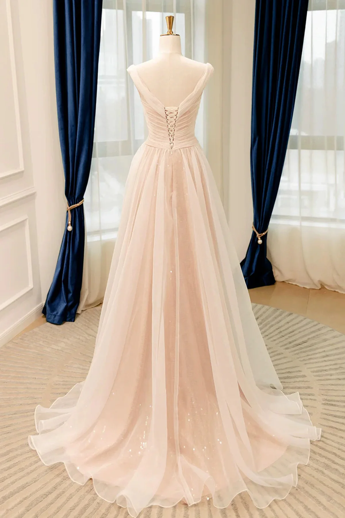 Buntes Meerjungfrau-Partykleid mit Pailletten und langen Abschlusskleidern fg8362
