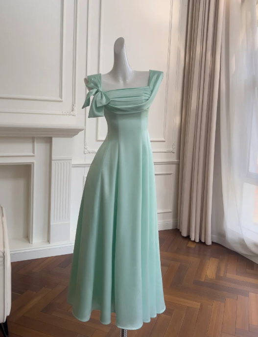 Mint Green Long Prom Dresses New Long Evening Gowns        fg7206