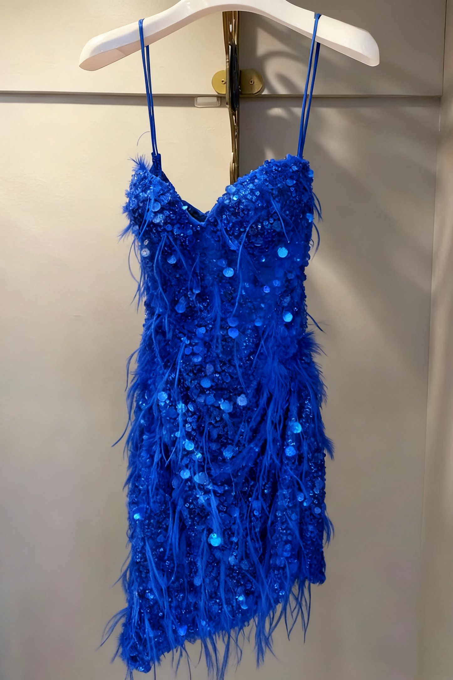 Robes de bal à paillettes, robes de bal courtes fourreau fg1195