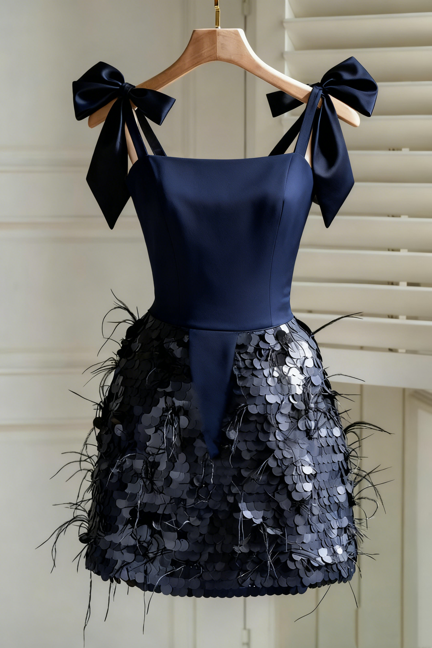 Black Short Party Dress Homecoming Dress      fg2318