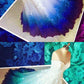 Colorful Ombré Wedding Dress Ball Gown   fg2685