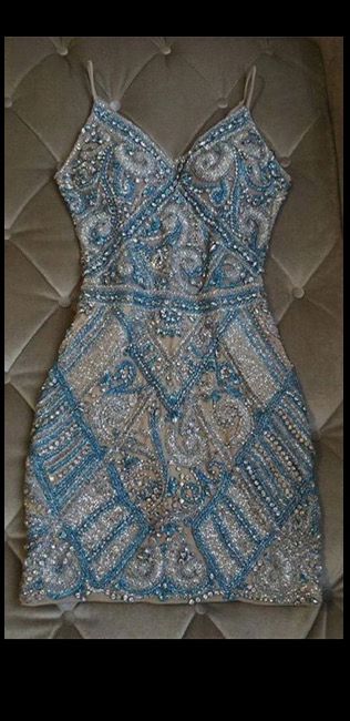 Shinning Crystal Beaded Sheath Short Homecoming Dress     fg28