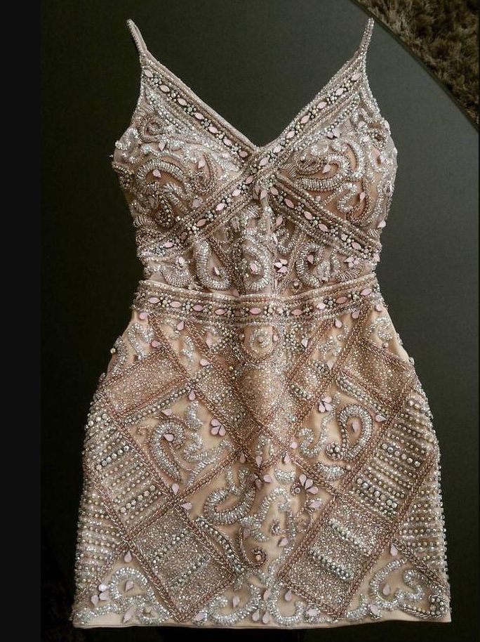 Shinning Crystal Beaded Sheath Short Homecoming Dress     fg28