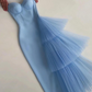 White evening dress Sexy Prom Dress   fg2873