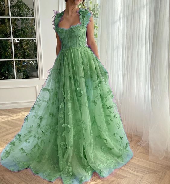 Butterfly Purple Prom Gown, Elegant Long Prom Dresses fg3363 formalgowns Butterfly Purple Prom Gown, Elegant Long Prom Dresses fg3363 formalgowns