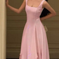 A-Linie Chiffon Ballkleider, Langes Abendkleid, Formelle Kleidung fg3712