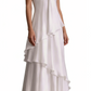 Sexy A line Sweetheart Party Dresses White Long Prom Dresses    fg5154