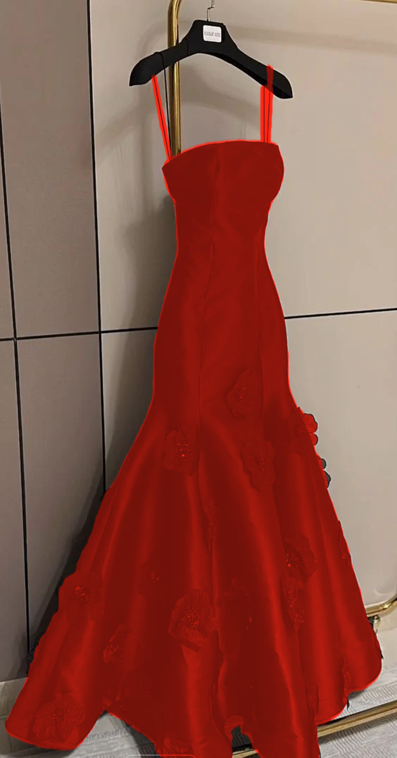 Robe de bal élégante noire à bretelles spaghetti fg5366