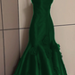 Robe de bal élégante noire à bretelles spaghetti fg5366