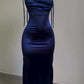 Etuikleid, lang, rückenfrei, Abendkleid, Partykleid fg6668