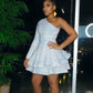 Pink Halter A-Line Sequins Short Party Dress Birthday Outfits     fg7116