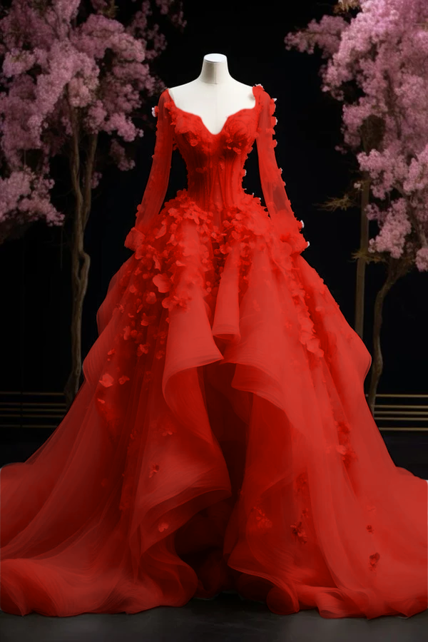 A Line Ball Gown Pink Prom Dress Long Evening Dress     fg7190