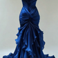 Superbes robes de mariée sirène longues ivoire fg7300