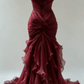 Superbes robes de mariée sirène longues ivoire fg7300