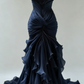 Superbes robes de mariée sirène longues ivoire fg7300
