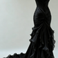 Superbes robes de mariée sirène longues ivoire fg7300