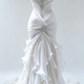 Superbes robes de mariée sirène longues ivoire fg7300