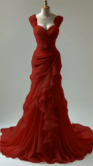 Elegant Sweetheart Mermaid Lace Appliques Party Dress Long Prom Dresses      fg7301