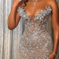 Mermaid Long Prom Dress Elegant Evening Party Dress    fg7312