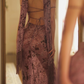 Vintage Prom Dress, Elegant Off Shoulder Evening Dress     fg7335