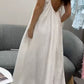 Robe de soirée blanche courte, robe de bal, robe d'anniversaire fg7427