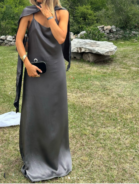 Dark Gray Long Party Prom Dresses Formal Evening Dress fg7580 formalgowns Dark Gray Long Party Prom Dresses Formal Evening Dress fg7580 formalgowns