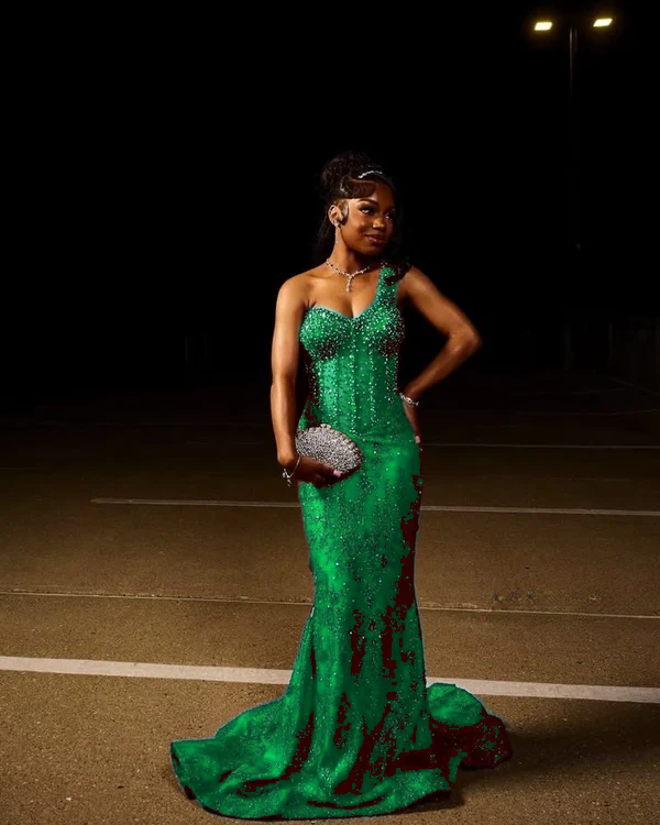 Red Mermaid Long Prom Dresses Formal Evening Dress  fg7601