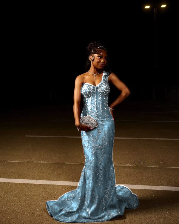 Red Mermaid Long Prom Dresses Formal Evening Dress  fg7601