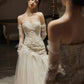 Sexy Meerjungfrau Langes Brautkleid Abend Party Kleider fg7702