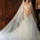 Sexy Meerjungfrau Langes Brautkleid Abend Party Kleider fg7702