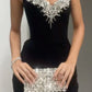 Robe de soirée longue noire style sirène sexy fg7763