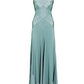 Robe de soirée longue en mousseline de soie, nouvelle collection, fg7853