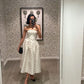 A Line Black Polka Dots Prom Dresses New Arrive Party Dress Evening Dress   fg7883