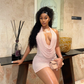 Pink Sexy Short Evening Dress Cocktail Dresses Short Party Dress   fg7891