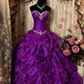 A Line Strapless Vintage Prom Dress Long Evening Dress   fg8042