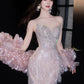 Shiny Tassel Luxurious Evening Dress Beaded Long Prom Dress Birthday Dress fg8254