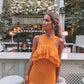 Popular Floor Length Prom Dress New Fashion Tiered Evening Dress     fg3080