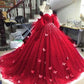 Royal Blue/Red quinceañera dress Ball Gown Prom Dresses Evening Gown    fg2853