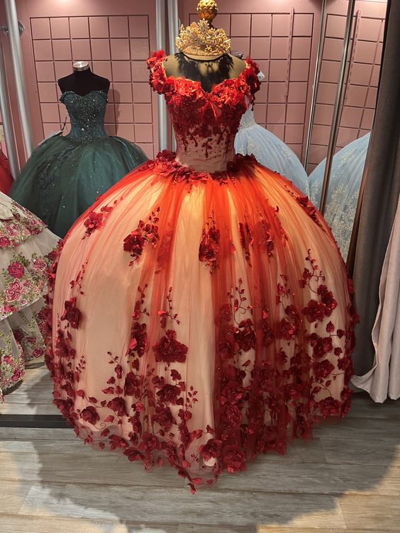 Burgundy quinceaera dress Ball Gown Prom Dresses Evening Gown fg2868 formalgowns Burgundy quinceaera dress Ball Gown Prom Dresses Evening Gown fg2868 formalgowns