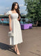 Gray Evening Dress, Off The Shoulder Prom Vintage Dress     fg2958 main image 1