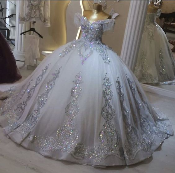 quinceañera dress Ball Gown Prom Dresses Evening Gown Wedding Dress     fg2802