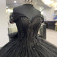 Black quinceañera dress Ball Gown Prom Dresses Evening Gown    fg2863