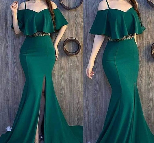 Graduation dress Green Prom Dresses Formal Wedding Evening Party Dresses For Graduation    fg2861