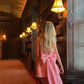 Pink Homecoming Dresses Short Cocktail Dress Party Gowns Short Prom Dress With Bowknot    fg2486