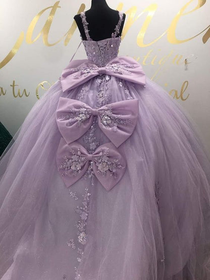 Purple Princess Ball Gown Quinceańera Dress Sweet 16 Dress   fg1011