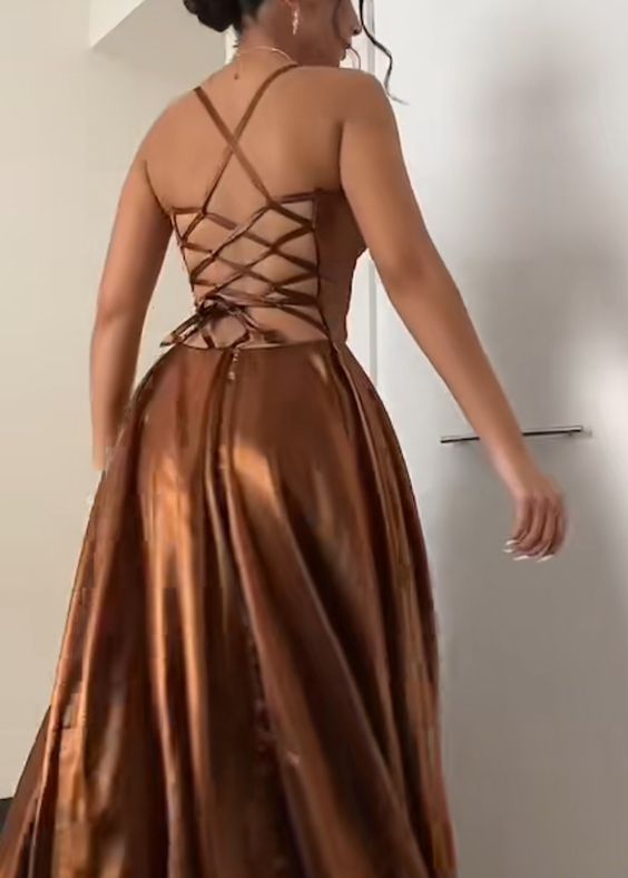 Brown prom dresses long evening dress fg2461 – formalgowns